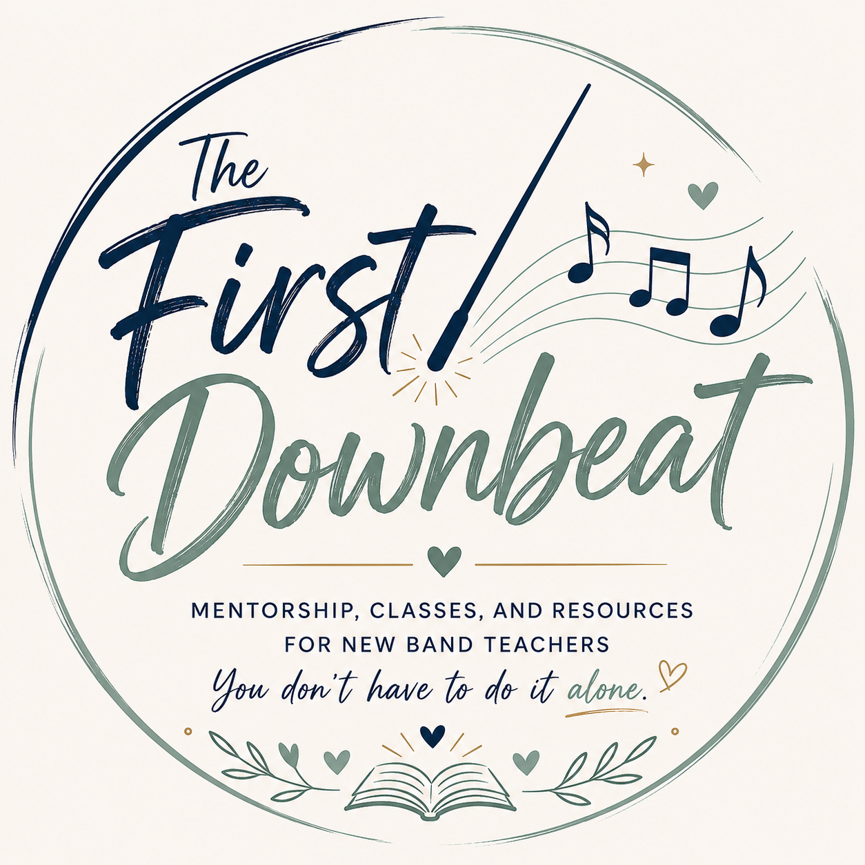 The First Downbeat logo